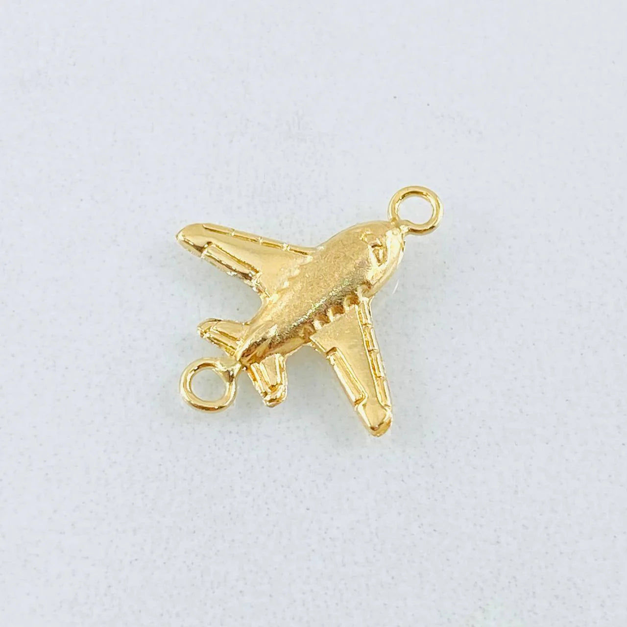 Herraje Avión 0.5 g / 3/4 in Oro Amarillo 18K