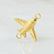 Herraje Avión 0.55 g / 3/4 in Oro Amarillo 18K