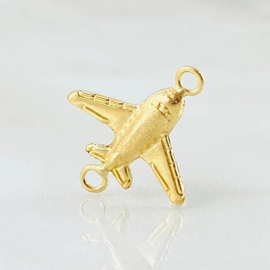Herraje Avión 0.55 g / 3/4 in Oro Amarillo 18K