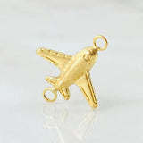 Herraje Avión 0.55 g / 3/4 in Oro Amarillo 18K