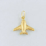 Dije Avion 0.45gr / 3/4 in / Oro Amarillo 18K %