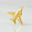 Dije Avión 0.45gr / 3/4 in / Oro Amarillo 18K