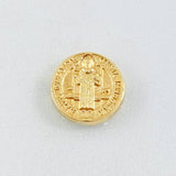 San Benito Charm 0.7gr / 1/2 in / 18K Gold