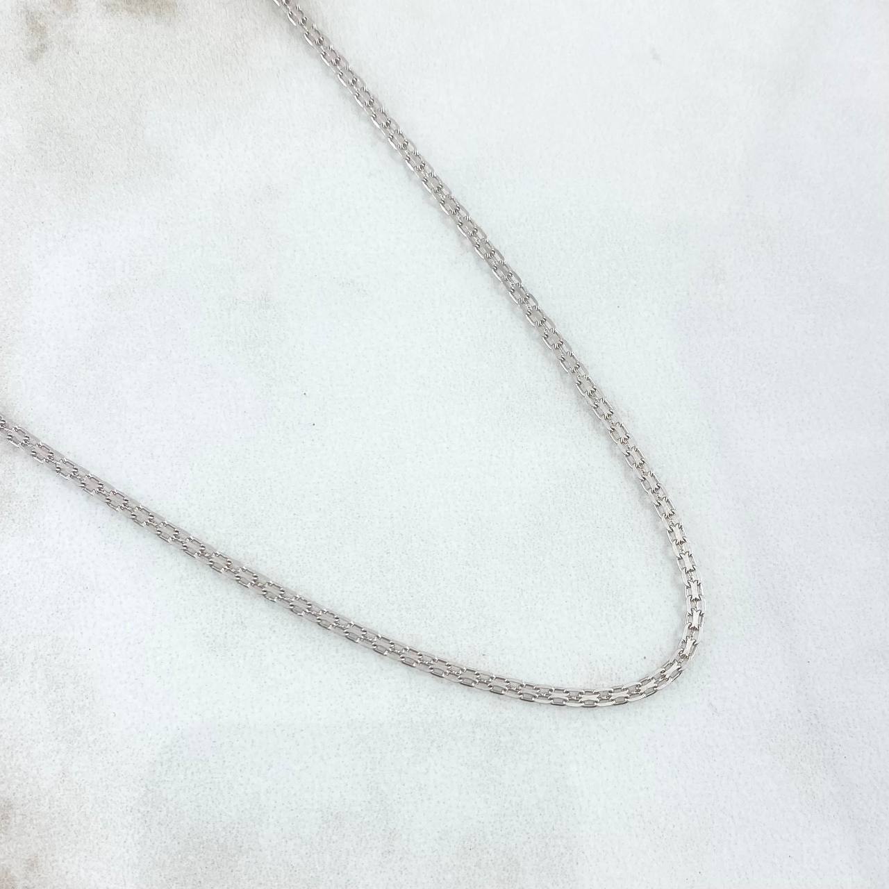Bismark Chain 4.25gr / 50cm / 1.8mm White Gold +0 18K ©