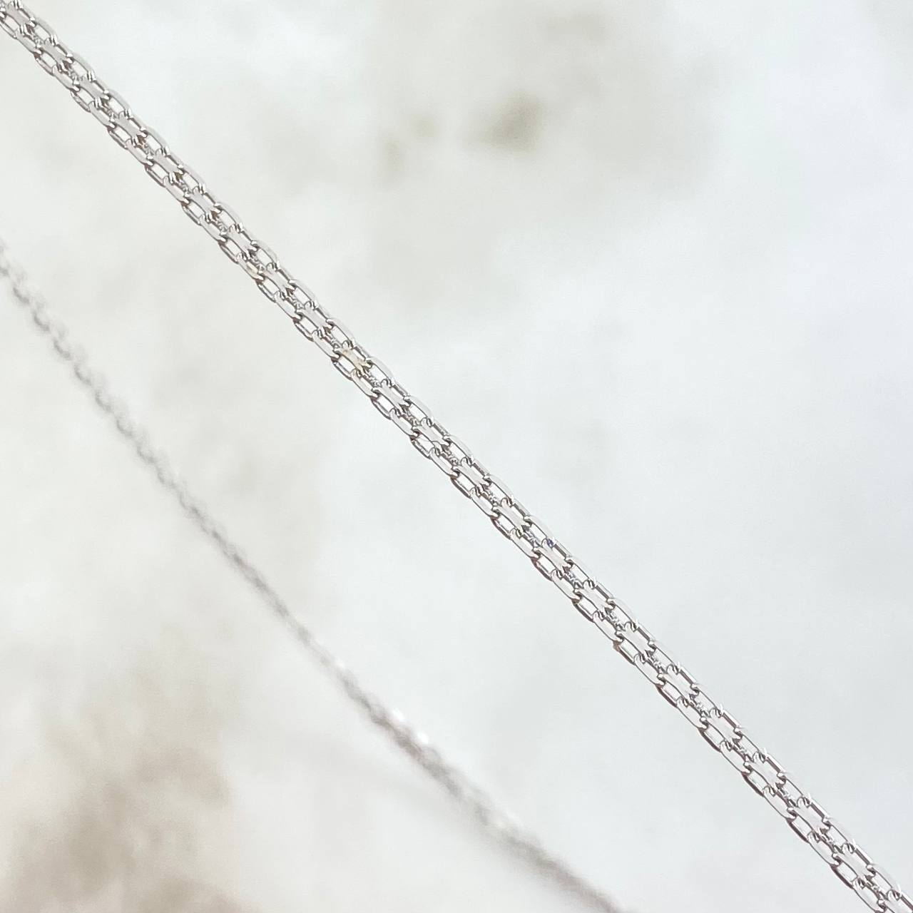 Bismark Chain 4.25gr / 50cm / 1.8mm White Gold +0 18K ©