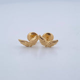Angel Wing Stud Earrings 0.6gr / 18K Gold