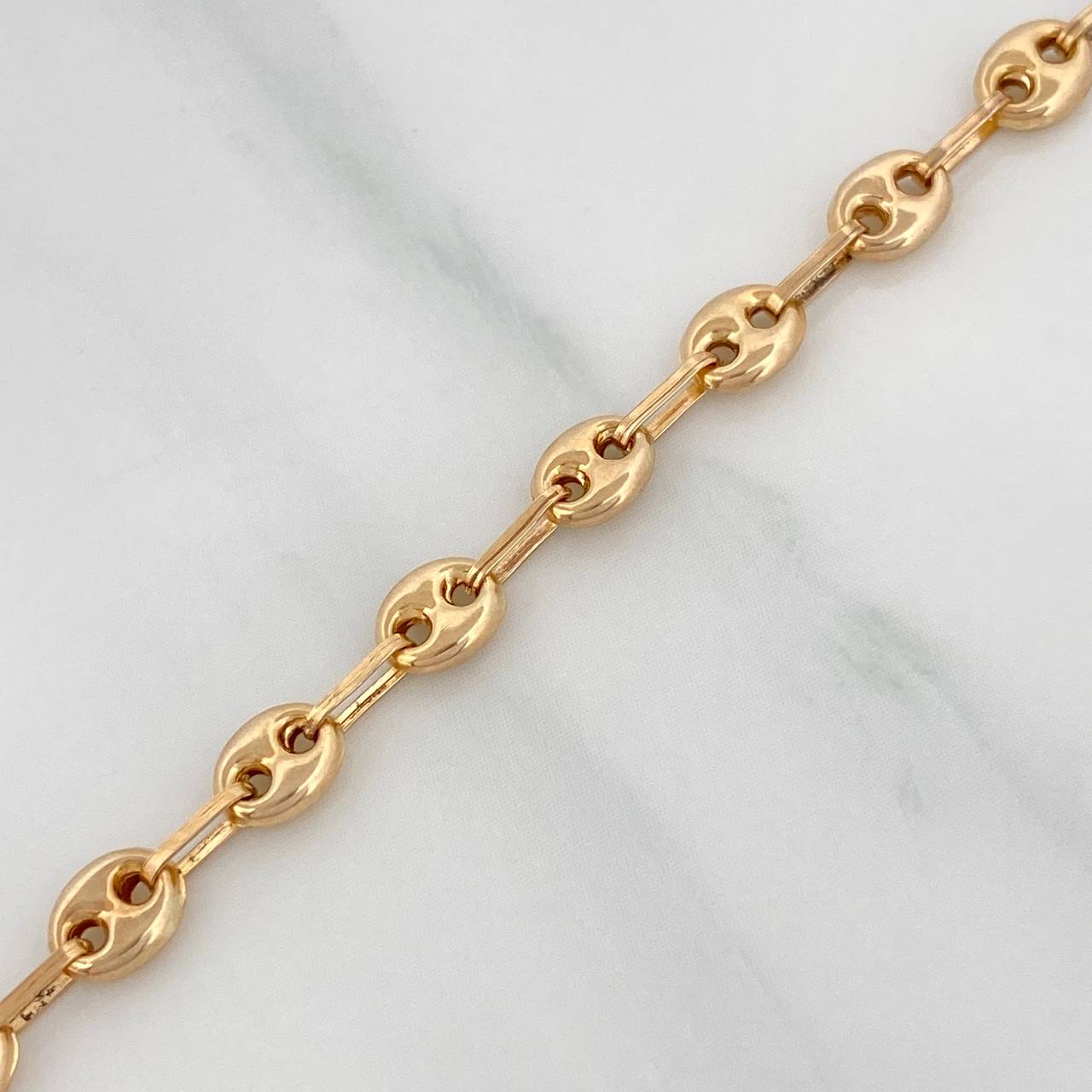 Pulso GC 2.8gr / 7 1/2 in / 4mm Oro Amarillo 18K &