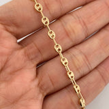Pulso GC 2.5gr / 6 3/4 in / 4mm Oro Amarillo 18K &