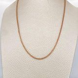 Venetian Chain 6.15 g / 16 in / 1.5 mm Three 18K Golds