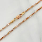 Venetian Chain 6.15 g / 16 in / 1.5 mm Three 18K Golds