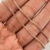 Venetian Chain 6.15 g / 16 in / 1.5 mm Three 18K Golds