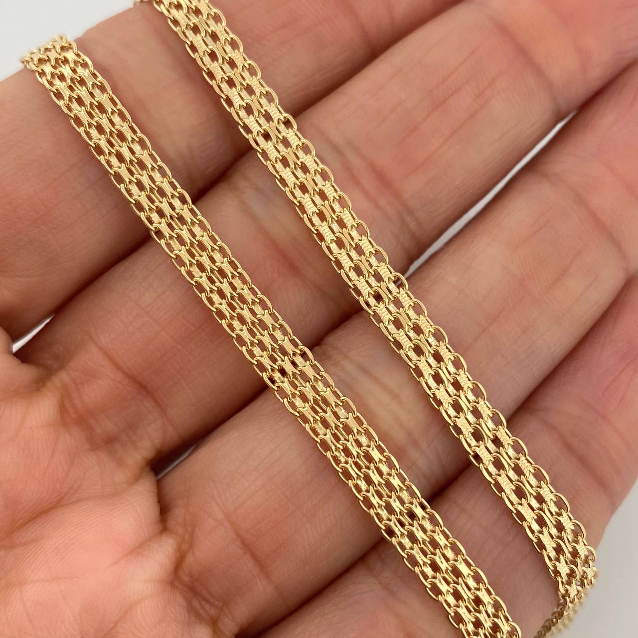 Bismark Chain 12.55 g / 20 1/4 in / 5 mm 18K Yellow Gold