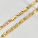 Bismark Chain 12.55 g / 20 1/4 in / 5 mm 18K Yellow Gold