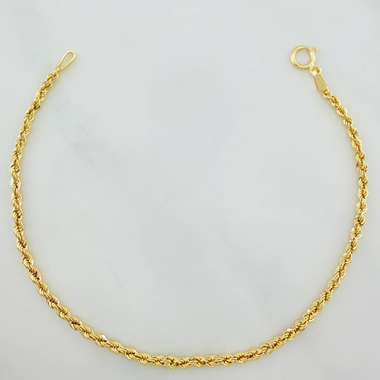Pulso Lazo 1.1 g / 7 in / 1.7 mm Oro Amarillo 18K