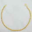 Pulso Lazo 1.1 g / 7 in / 1.7 mm Oro Amarillo 18K