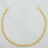 Pulso Lazo 1.1 g / 7 in / 1.7 mm Oro Amarillo 18K
