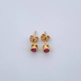 Topos Bisel 0.85gr / 1 1/2 in / Oro Amarillo 18K &