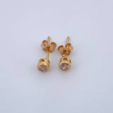 Topos Bisel 0.9gr /  Oro Amarillo 18K &