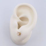 Topos Bisel 0.9gr / Oro Amarillo 18K &