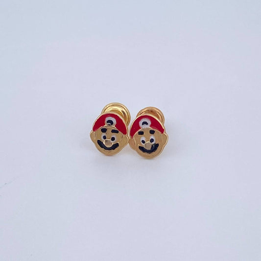 Topos Mario 0.8gr / Oro Amarillo 18K &