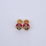 Topos Mario 0.8gr / Oro Amarillo 18K &