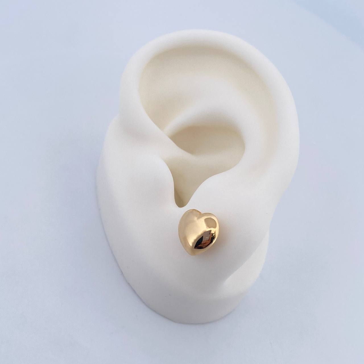 Topos Corazon 0.9gr / Oro Amarillo 18K &