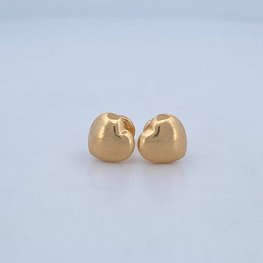 Topos Corazon 0.9gr / Oro Amarillo 18K &