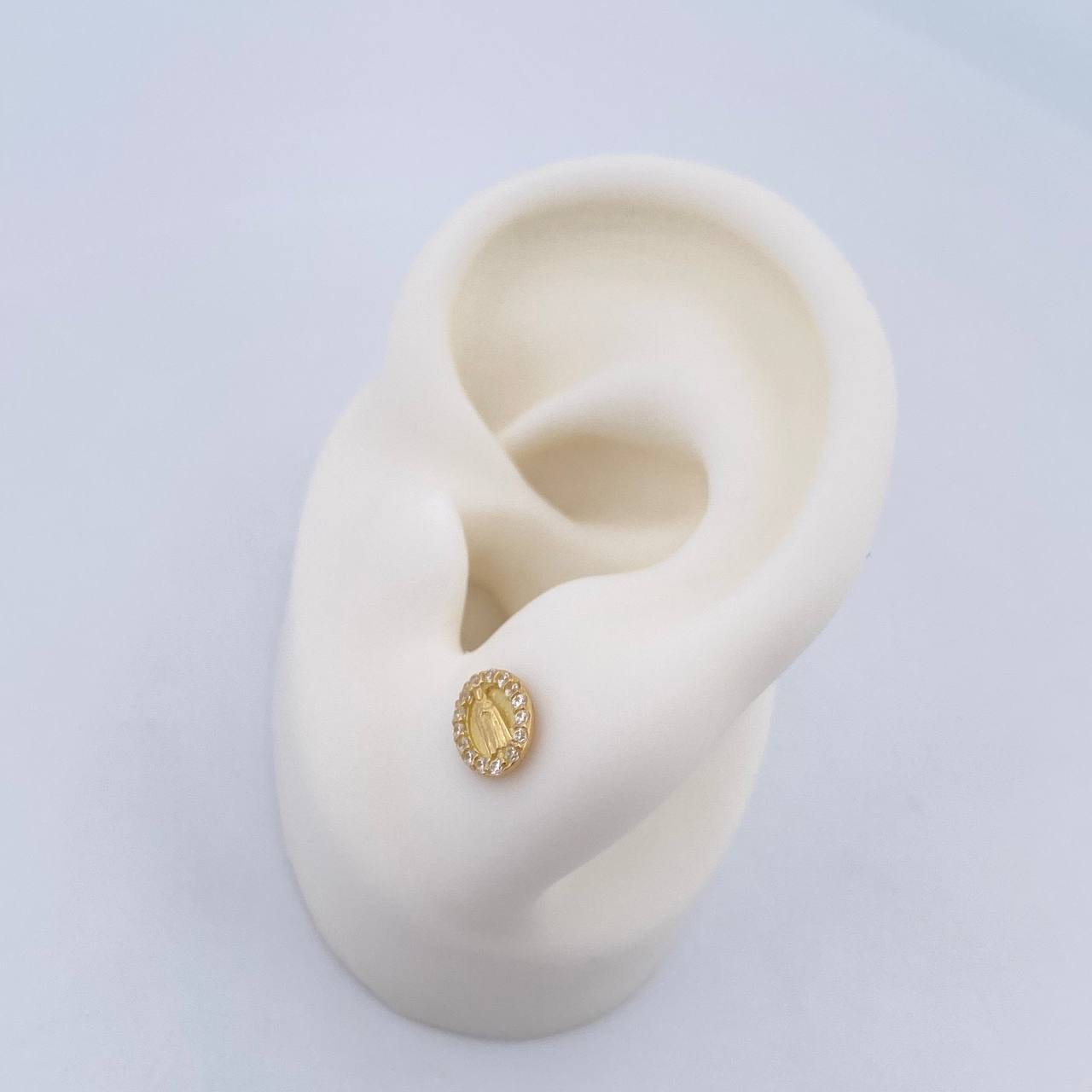 Topos Virgen Guadalupe 1.15gr /Oro Amarillo 18K &