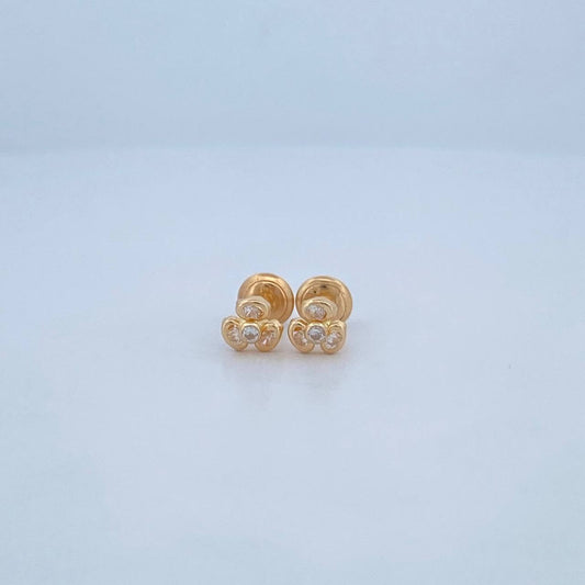 Topos Trio 0.75gr / Oro Amarillo 18K &