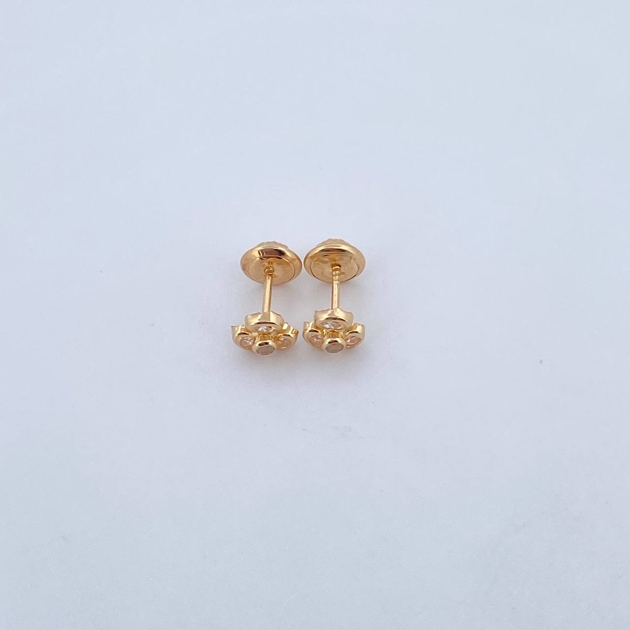 Topos Trio 0.75gr / Oro Amarillo 18K &
