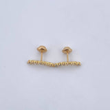 Topos Linea 1.05gr /  Oro Amarillo 18K &