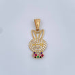 Dije Rostro Conejo 1.35gr / 1 in / Oro Amarillo 18K %