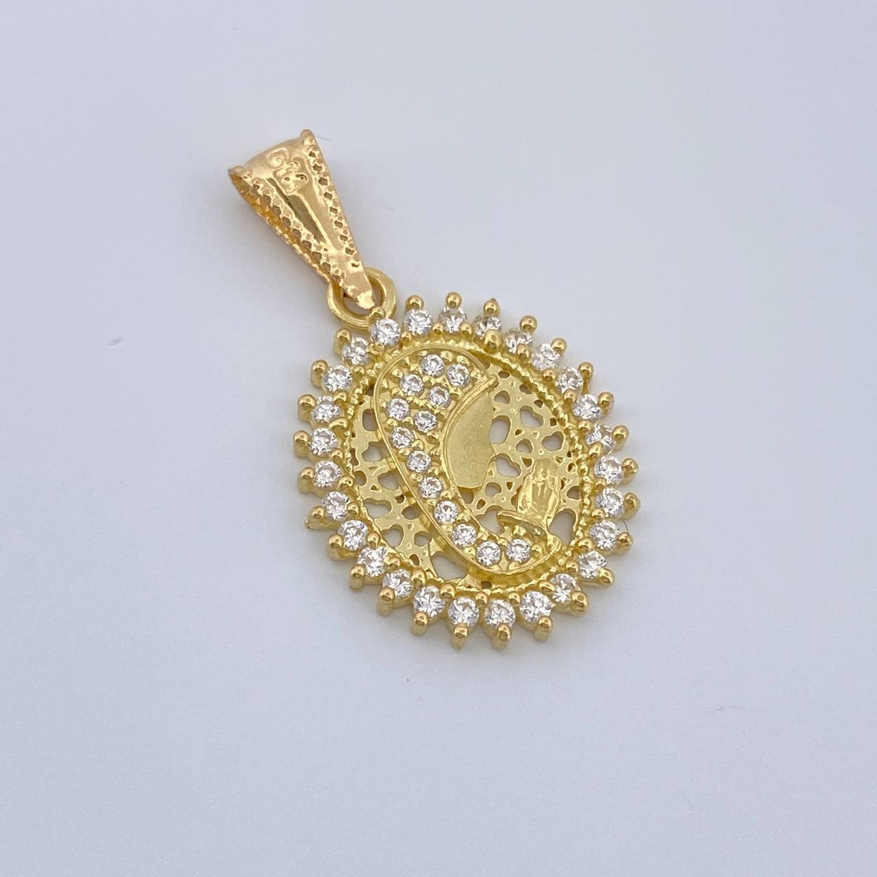 Dije Virgen Maria 1.6gr / 1 in / Oro Amarillo 18K %