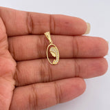 Dije Virgen Maria 0.75gr / 3/4 in / Oro Amarillo 18K %