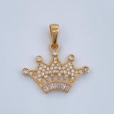 Dije Corona 1.85gr / 3/4 in / Oro Amarillo 18K %