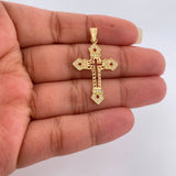 Dije Cruz 2gr / 1 1/2 in / Oro Amarillo 18K %