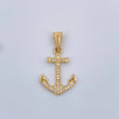 Dije Ancla 1.05gr / 1 in / Oro Amarillo 18K %