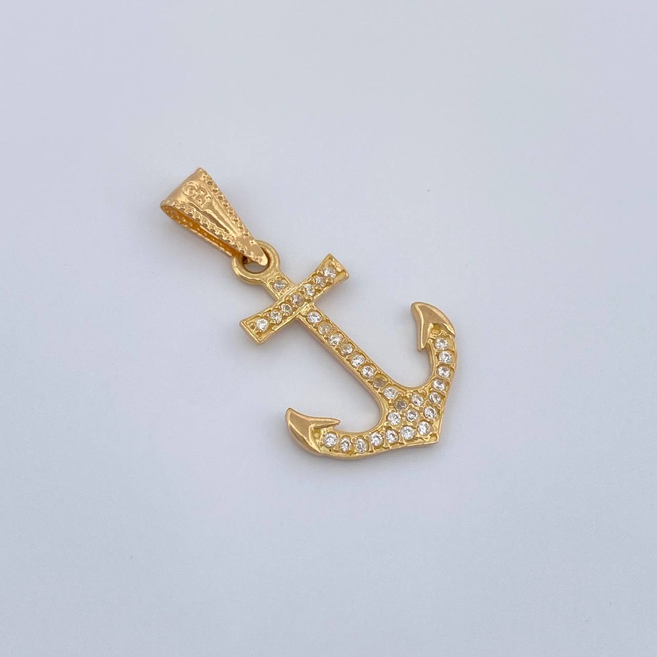 Dije Ancla 1.05gr / 1 in / Oro Amarillo 18K %