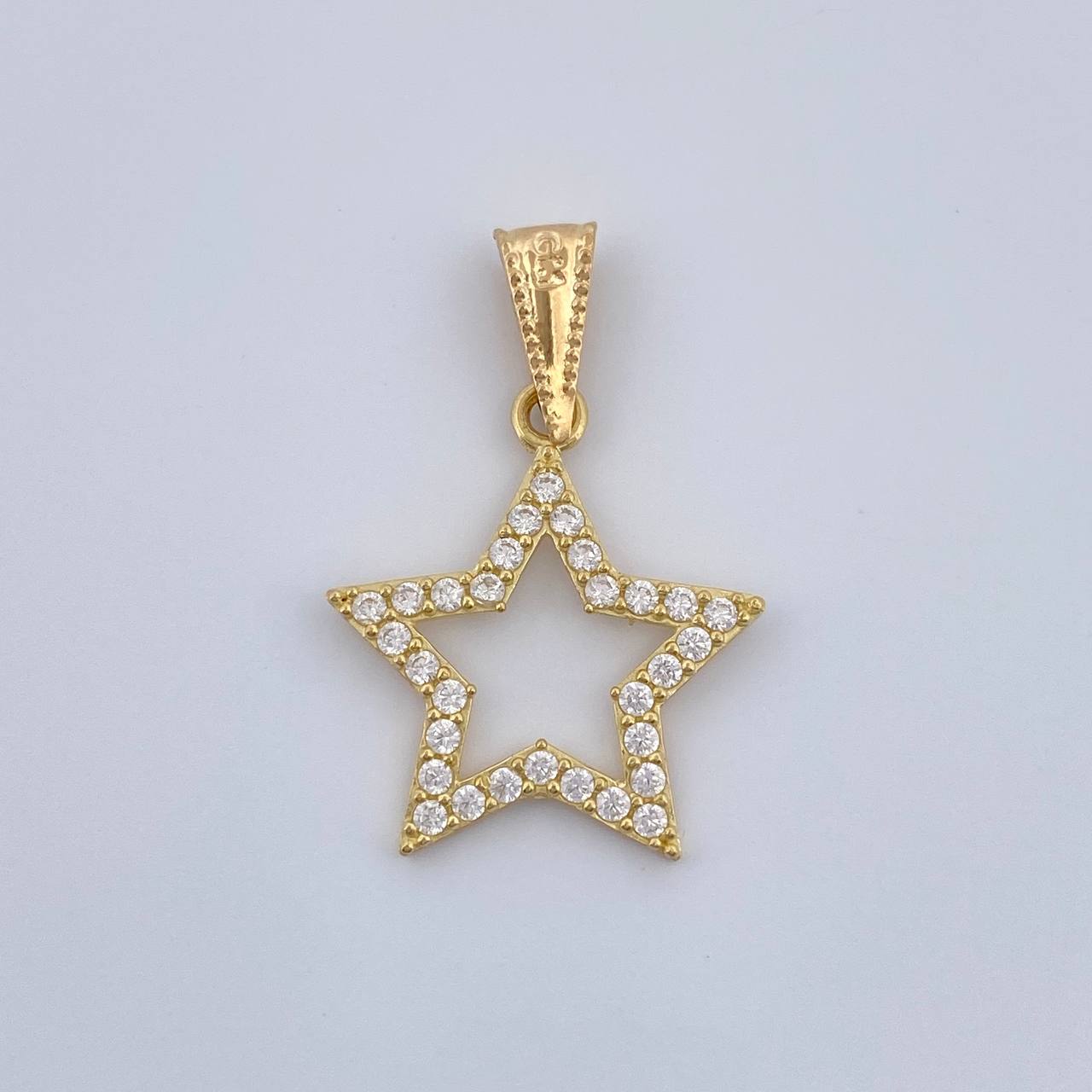 Dije Silueta Estrella 0.95gr / 1 in / Oro Amarillo 18K %