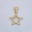 Dije Silueta Estrella 0.95gr / 1 in / Oro Amarillo 18K %