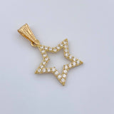 Dije Silueta Estrella 0.95gr / 1 in / Oro Amarillo 18K %