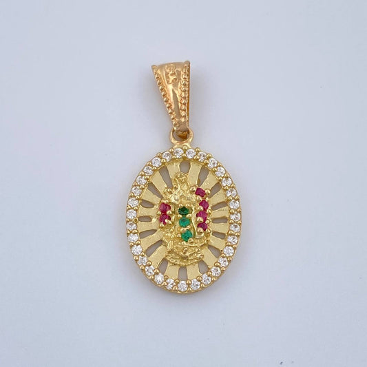 Dije Virgen Guadalupe 1.5gr / 1 in / Oro Amarillo 18K %