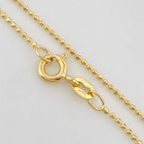 Military Chain 2.05g / 18 in / 0.95mm Yellow Gold 18K