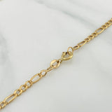 Cadena Figaro 6.9 g / 24 1/2 in / 2 mm Oro Amarillo 18K