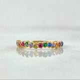 Anillo Churumbela Curvo 1.2gr / T6 1/4 / Oro Amarillo 18K !