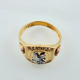 Anillo Aguila 5.35gr / T10 / Tres Oros 18K