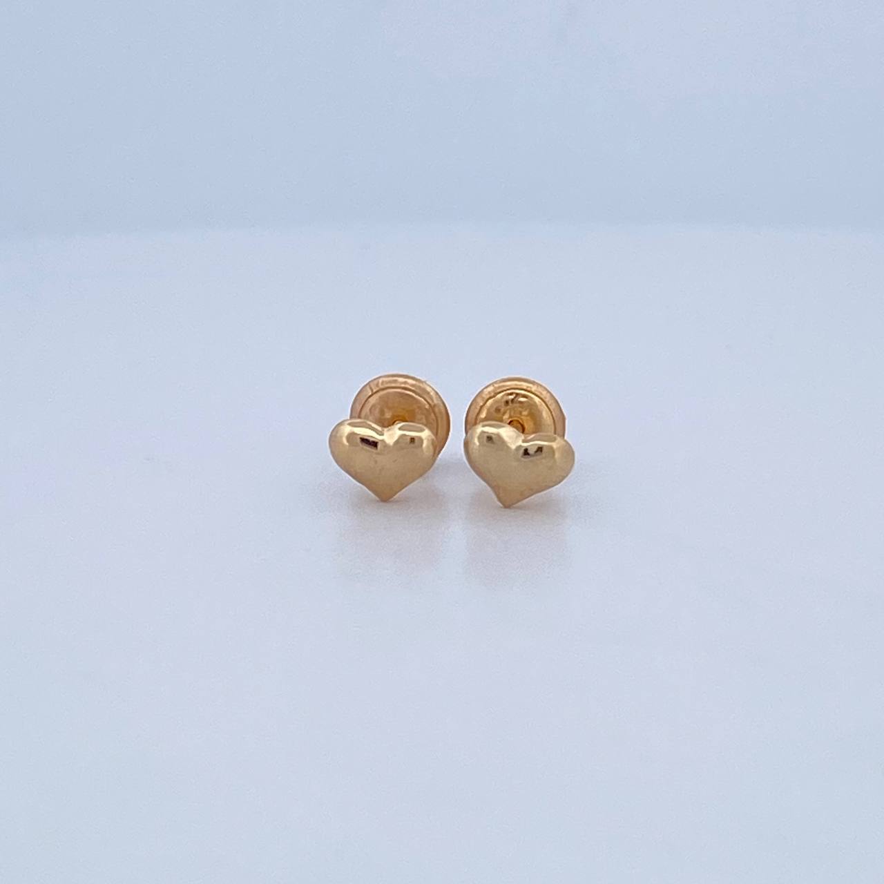 Topos Corazon 0.5gr /  Oro Amarillo 18K &