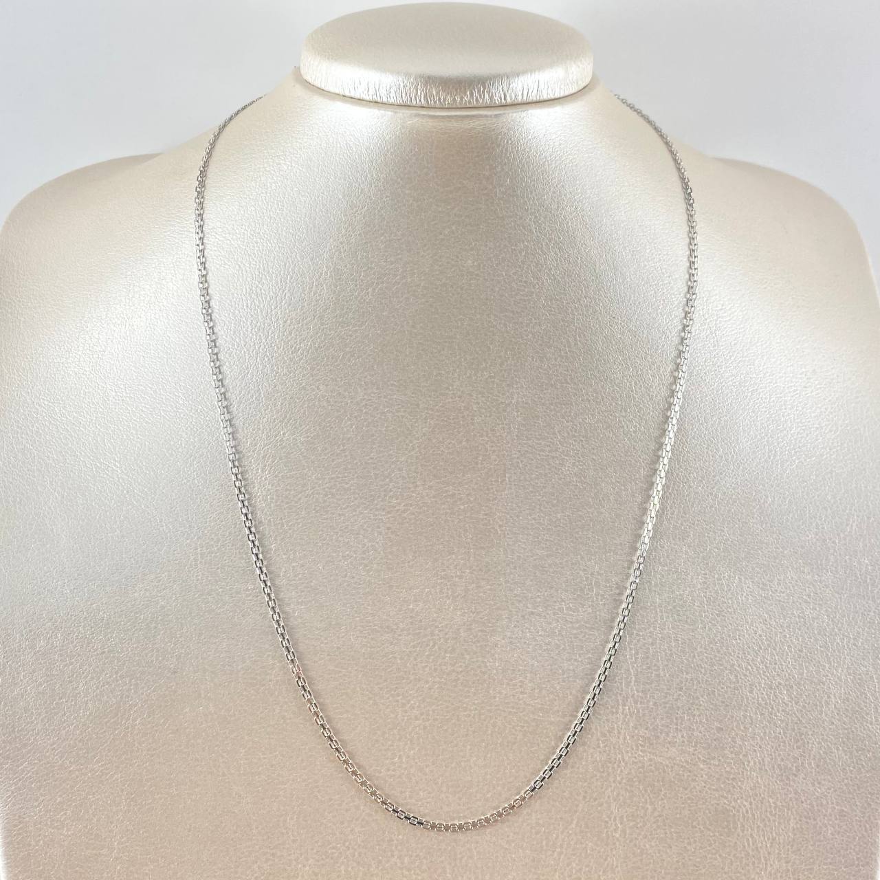 Bismark Chain 4.25gr / 50cm / 1.8mm White Gold +0 18K ©