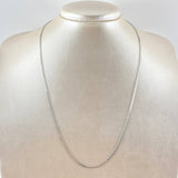 Bismark Chain 4.25gr / 50cm / 1.8mm White Gold +0 18K ©