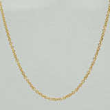 Cadena Aro Seguido 3.75 g / 20 1/4 in / 0.5 mm Oro Amarillo 18K